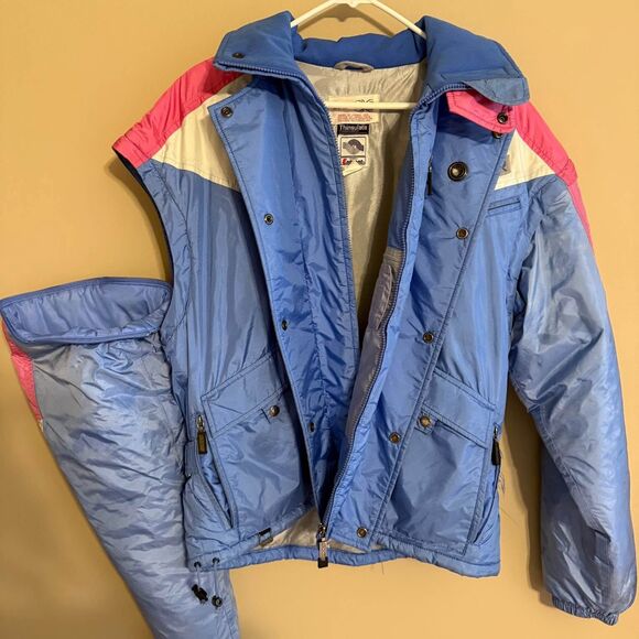 Vintage Spyder 2 in 1 Ski Jacket & Vest Size Large - Picture 6 of 10